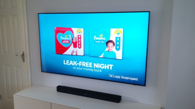 Professional TV wall mounting service Aberdeen